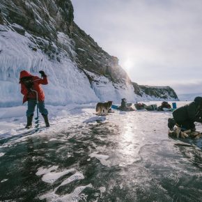 Путешествие по льду Байкала пешком самостоятельно (64)